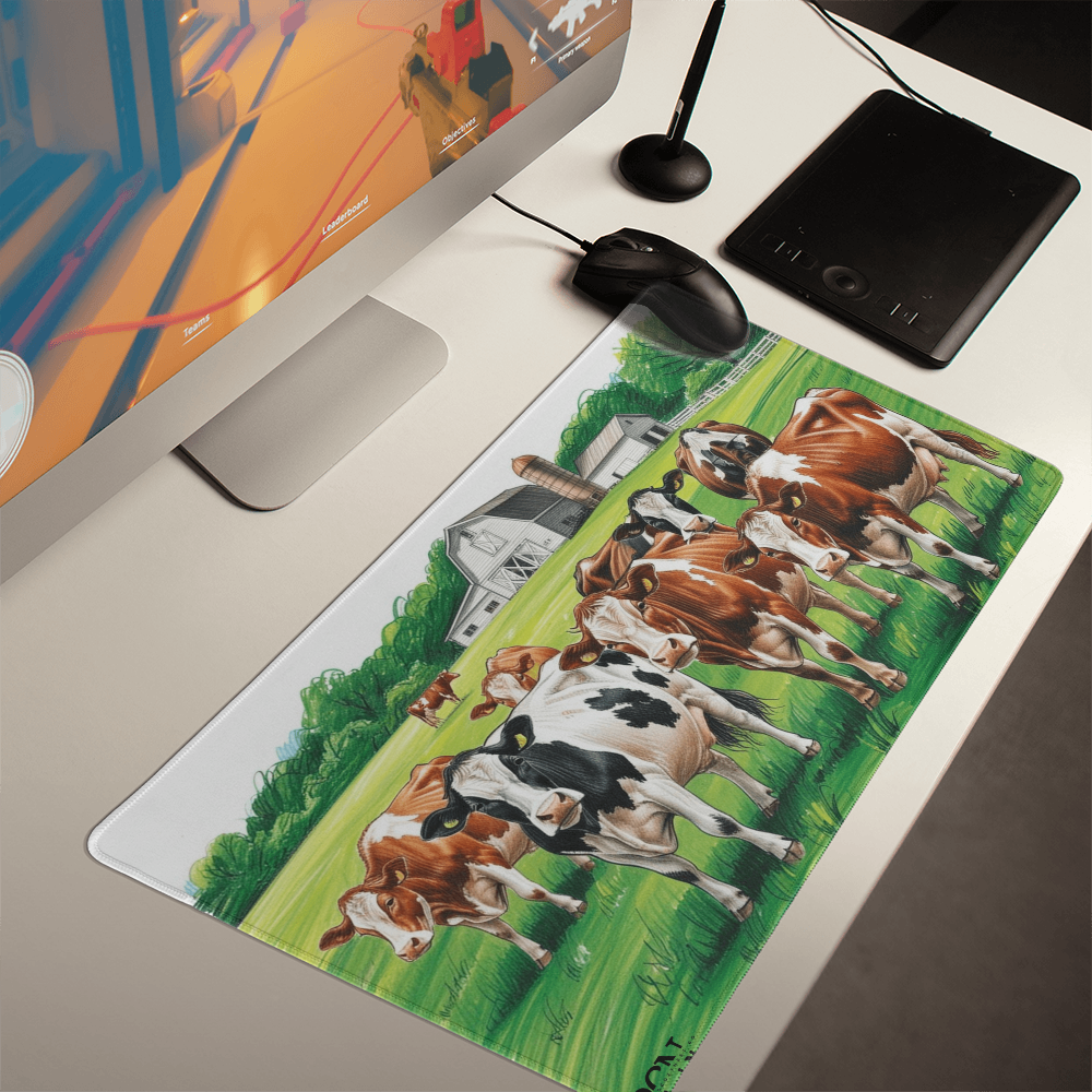 Cow Farm Gaming Mat